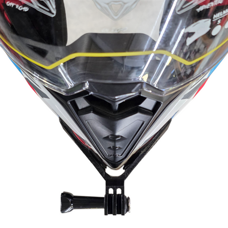 Moto Vibe India AXOR X Cross chin mount for GoPro and Insta360 action cameras