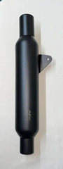 AEW TE203 performance exhaust black for Royal Enfield Shotgun 650 free flow silencer 88122E