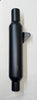 AEW TE203 performance exhaust for Royal Enfield Shotgun 650 heat resistant black stainless steel slip-on silencer with deep rumble sound and removable DB killer
