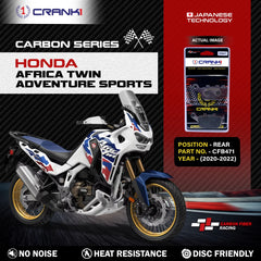 CRANK1 CFB471 carbon rear brake pads for Honda Africa Twin Adventure Sports 2020-2022