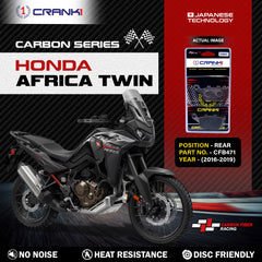 CRANK1 CFB471 Carbon Brake Pads for Honda Africa Twin Rear
