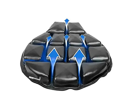 Air Comfy Seat Cushion for Motorcycle Long Rides (Cruiser without Pump)
