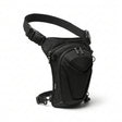 66BHP x Vantora ARC 4-in-1 Thigh Bag Black Riding Leg Bag for Motorcycle Touring