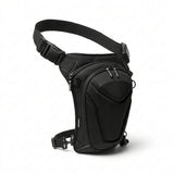 66BHP x Vantora ARC 4-in-1 Thigh Bag Black Riding Leg Bag for Motorcycle Touring