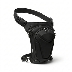 66BHP x Vantora ARC 4-in-1 Thigh Bag Black Riding Leg Bag for Motorcycle Touring