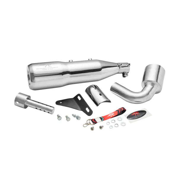 Red Rooster Altair Polish Exhaust for Bajaj Dominar 400
