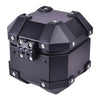 LGP 5L aluminum motorcycle top box black silver

