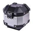 LGP 5L aluminum motorcycle top box black silver

