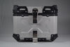 Moto Vanguard 45L silver aluminum motorcycle top box