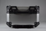 Moto Vanguard 35L silver aluminum motorcycle top box