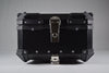 Moto Vanguard 35L black aluminum motorcycle top box