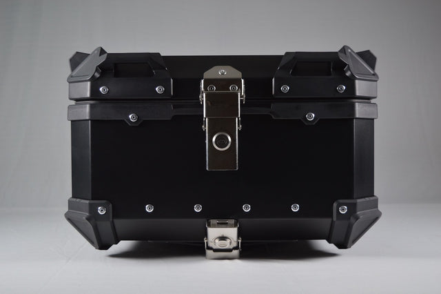Moto Vanguard 35L black aluminum motorcycle top box