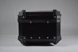 Moto Vanguard 35L black aluminum motorcycle top box