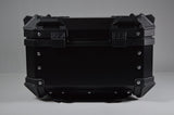 Moto Vanguard 35L black aluminum motorcycle top box