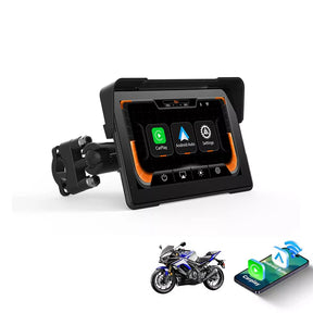 Aoocci C7 7 Inch HD Motorcycle Smart Display with Wireless CarPlay Android Auto Waterproof GPS Navigation