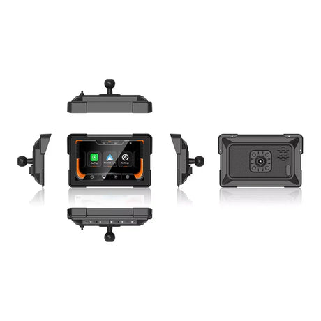 Aoocci C7 7 Inch HD Motorcycle Smart Display with Wireless CarPlay Android Auto Waterproof GPS Navigation