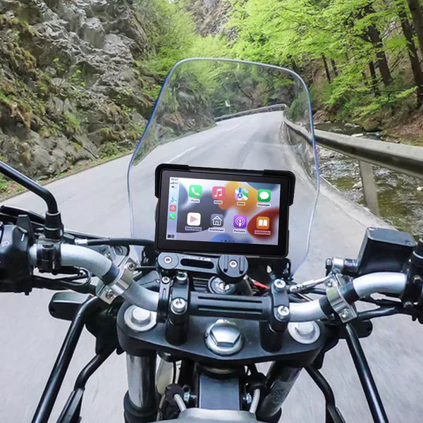 Aoocci C7 7-inch HD Motorcycle Screen with CarPlay and Android Auto