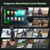 Aoocci C7 7 Inch HD Motorcycle Smart Display with Wireless CarPlay Android Auto Waterproof GPS Navigation
