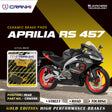 CRANK1 Ceramic Rear Brake Pads CRM359 for Aprilia RS 457 HH Rated Disc Brake Pads