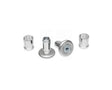 Barkbusters Silver Aluminium Bar End Grip Protectors for Motorcycles