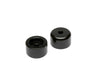 Barkbusters black powder-coated motorcycle bar end weight set with 35mm outside diameter