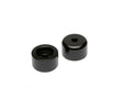Barkbusters black powder-coated motorcycle bar end weight set with 35mm outside diameter