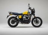 Bass Master B-20 stainless steel slip-on exhaust with decat pipe for Royal Enfield Bear 650 motorcycle