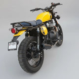 Bass Master B-20 stainless steel slip-on exhaust with decat pipe for Royal Enfield Bear 650 motorcycle