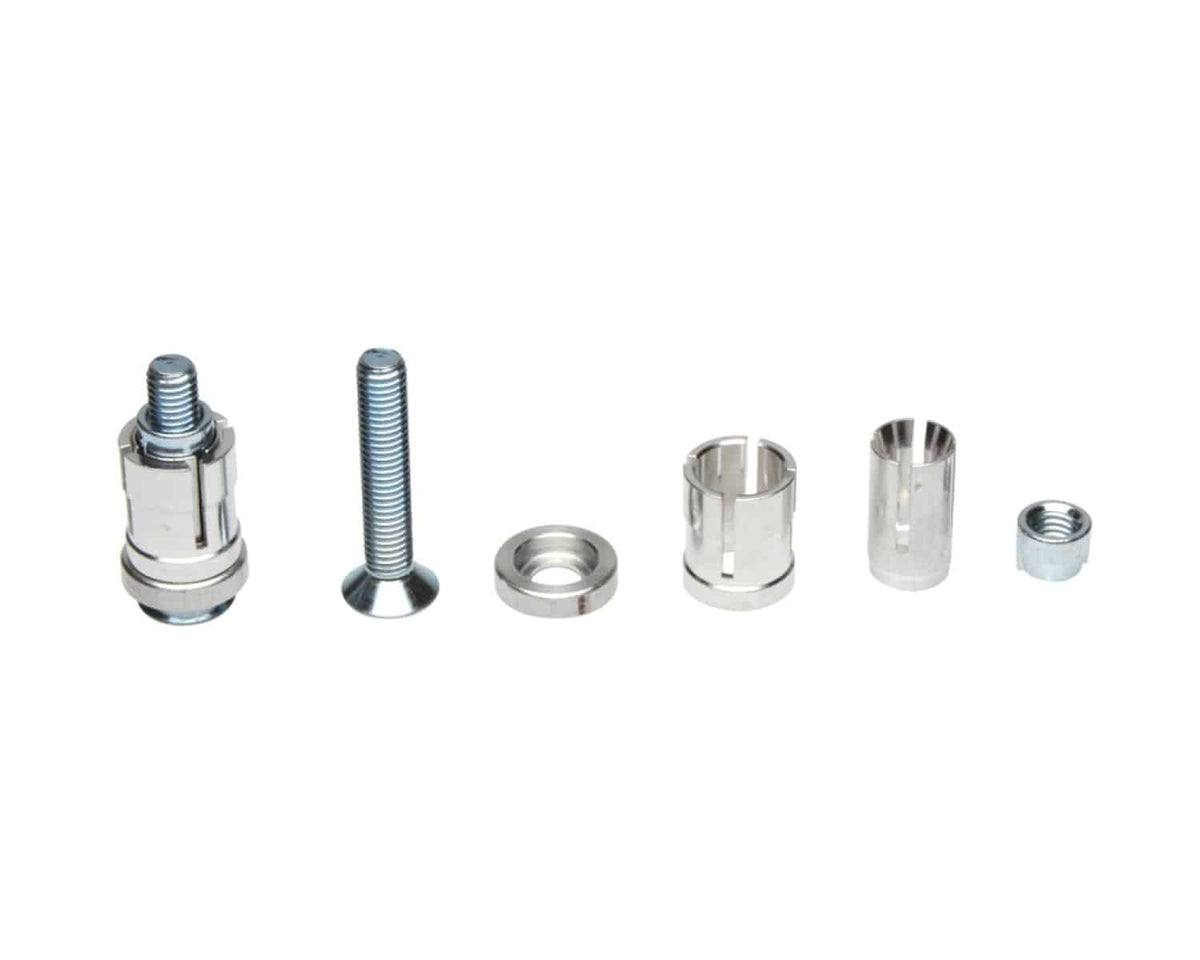 Barkbusters 18mm aluminium bar end mounting kit for compatible motorcycle hollow handlebars