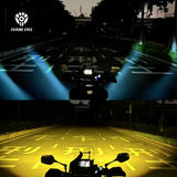 Moto Vanguard Future Eyes F150 Pro 60W LED Auxiliary Lights with Yellow White Dual Beam and DRL