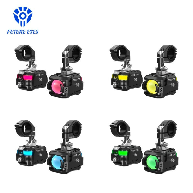 Moto Vanguard Future Eyes F150 Pro 60W LED Auxiliary Lights with Yellow White Dual Beam and DRL