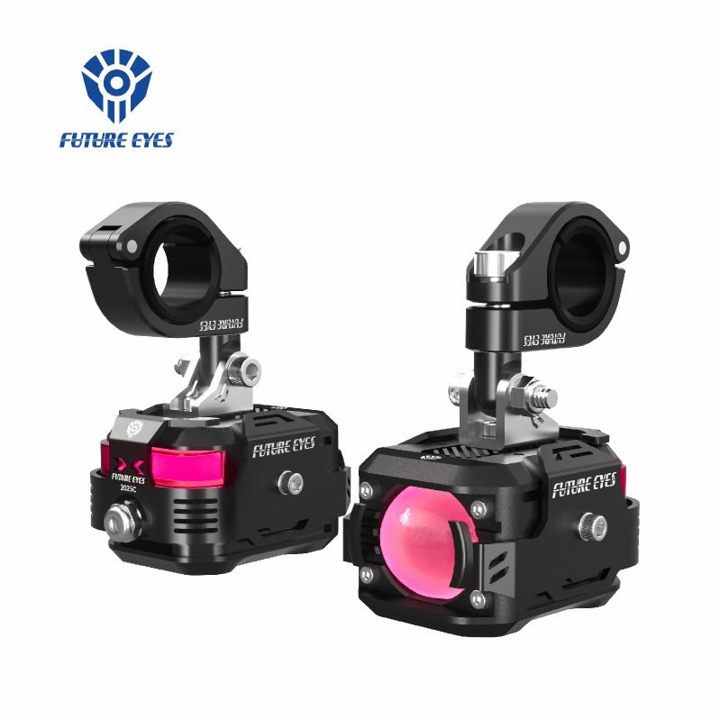 Moto Vanguard Future Eyes F150 Pro 60W LED Auxiliary Lights with Yellow White Dual Beam and DRL