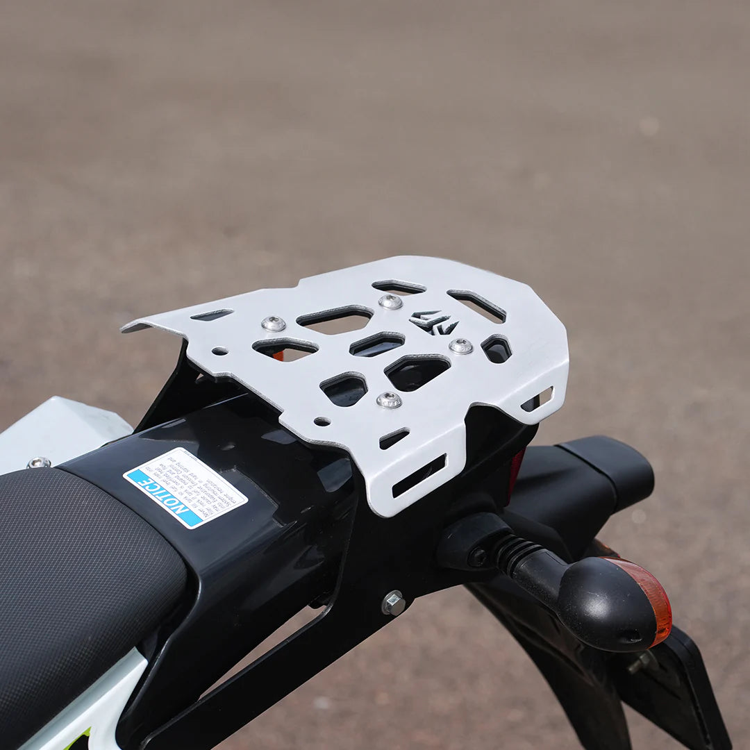 Moto Torque Aluminium Top Plate with MS Back Carrier for Kawasaki KLX 230