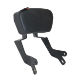 MotoCare backrest installed on Honda CB350RS motorcycle