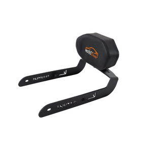 MotoCare backrest for Triumph Scrambler 400X passenger comfort seat