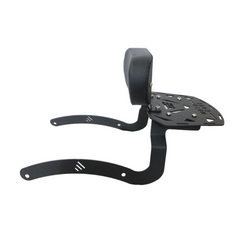 MotoCare CNC Carrier Plate and Backrest for Royal Enfield Super Meteor 650

