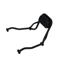 MotoCare CNC backrest for Honda CB350 RS
