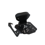 Motocare CNC backrest carrier with luggage plate for Yamaha FZ-X
