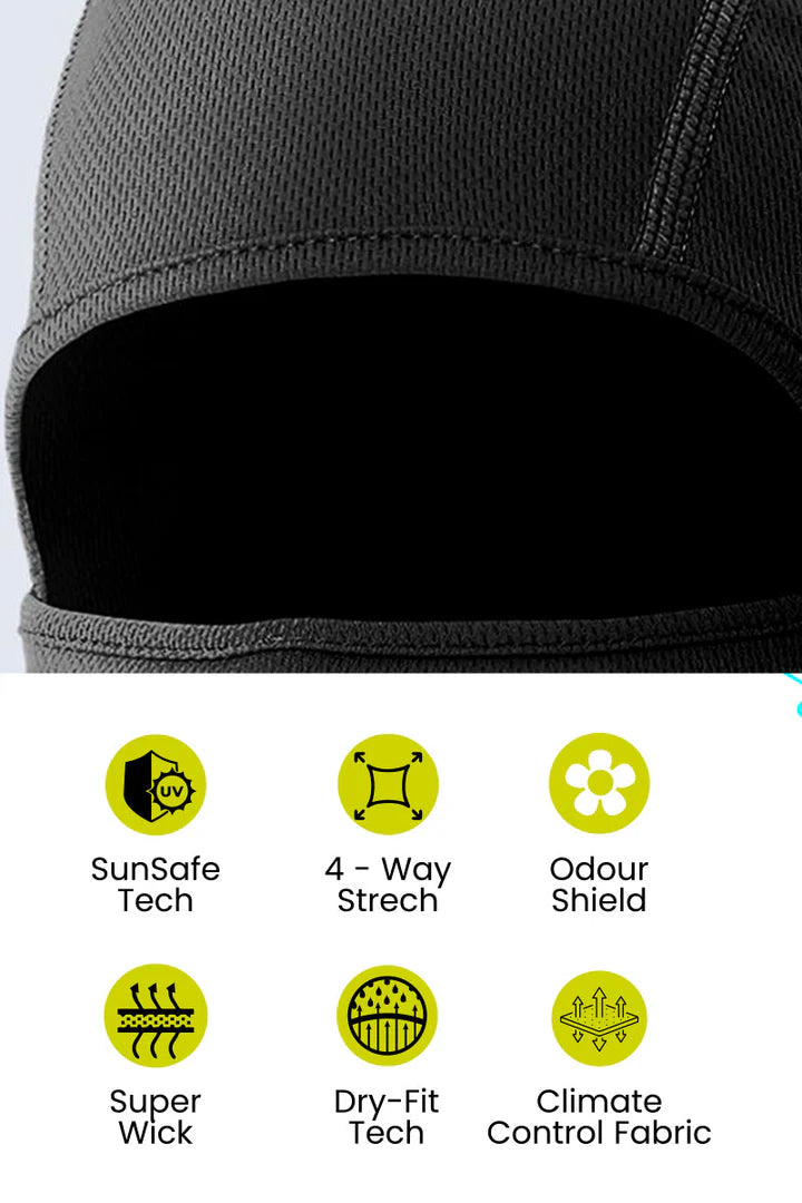 Lone Ranger Koolz Ice Silk Cooling Balaclava Summer Riding Mask