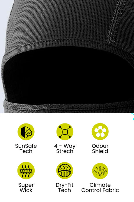 Lone Ranger Koolz Ice Silk Cooling Balaclava Summer Riding Mask