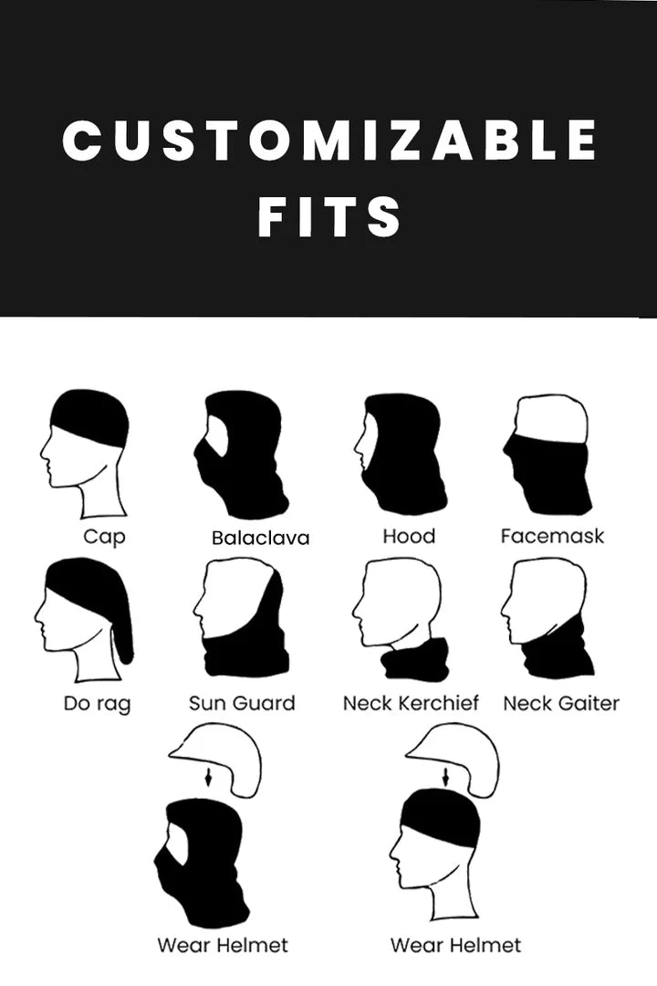 Lone Ranger Koolz Ice Silk Cooling Balaclava Summer Riding Mask