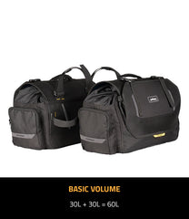 CRAMSTER Stallion 60L stormproof motorcycle saddlebags