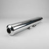 Barrel Exhaust-35 Bass Master exhaust for Royal Enfield Meteor 350 Classic 350 Reborn Goan Classic available in black and silver