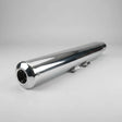 Barrel Exhaust-35 Bass Master exhaust for Royal Enfield Meteor 350 Classic 350 Reborn Goan Classic available in black and silver
