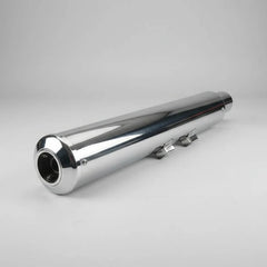 Barrel Exhaust-35 Bass Master exhaust for Royal Enfield Meteor 350 Classic 350 Reborn Goan Classic available in black and silver