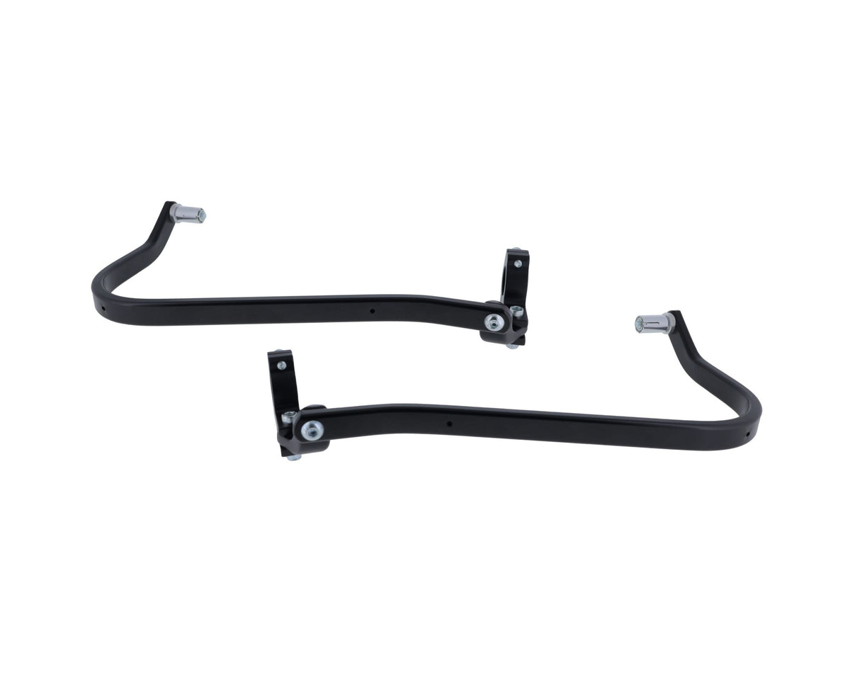 Barkbusters black powder-coated aluminium two-point handguard mount kit for Ducati Desert Sled and Ducati Scrambler 1100