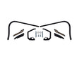 Barkbusters BHG-133 black aluminium two-point handguard mounting kit with amber sequential LED indicators for BMW R 1300 GS and R 1300 GS Adventure