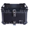 LGP 55L black top box refrigerator with aluminum body and backrest

