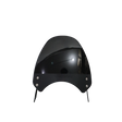 MotoCare black visor for Royal Enfield Hunter 350