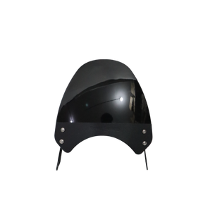 MotoCare black visor for Royal Enfield Hunter 350